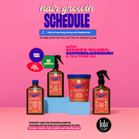 Lola label and liquid close-up highlighting formula texture and moisturizing effect