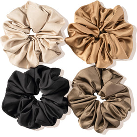 Lolalet color array flatlay of almond khaki black brown matching outfits