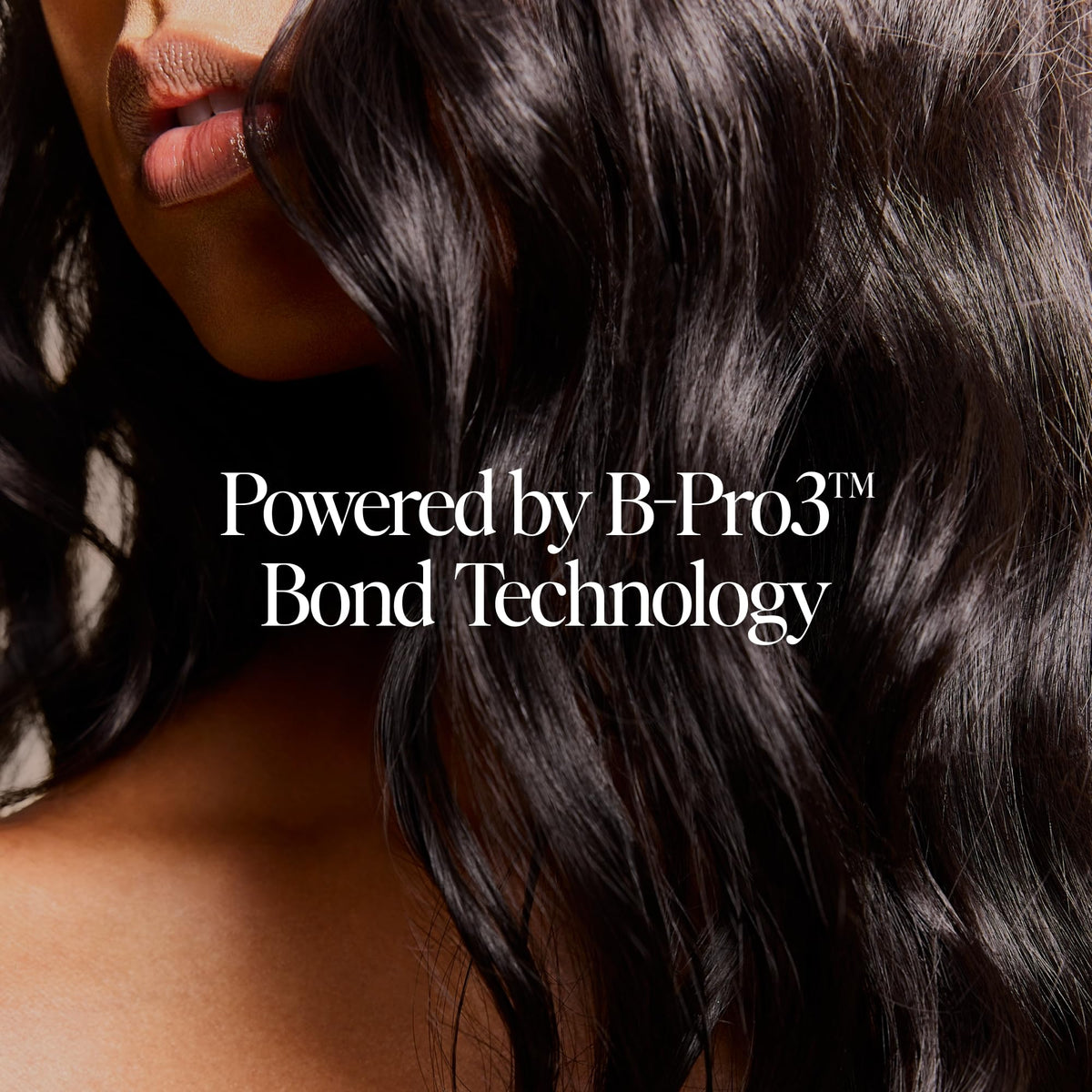 Model with lived-in textured hairstyle finished with LolaVie sculpting paste