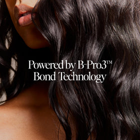 Model with lived-in textured hairstyle finished with LolaVie sculpting paste