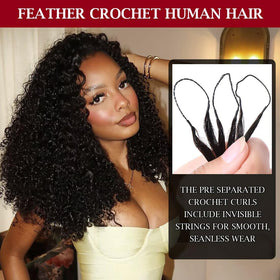 LOLLY HAIR during crochet install demonstrating low-tension, comfortable wear