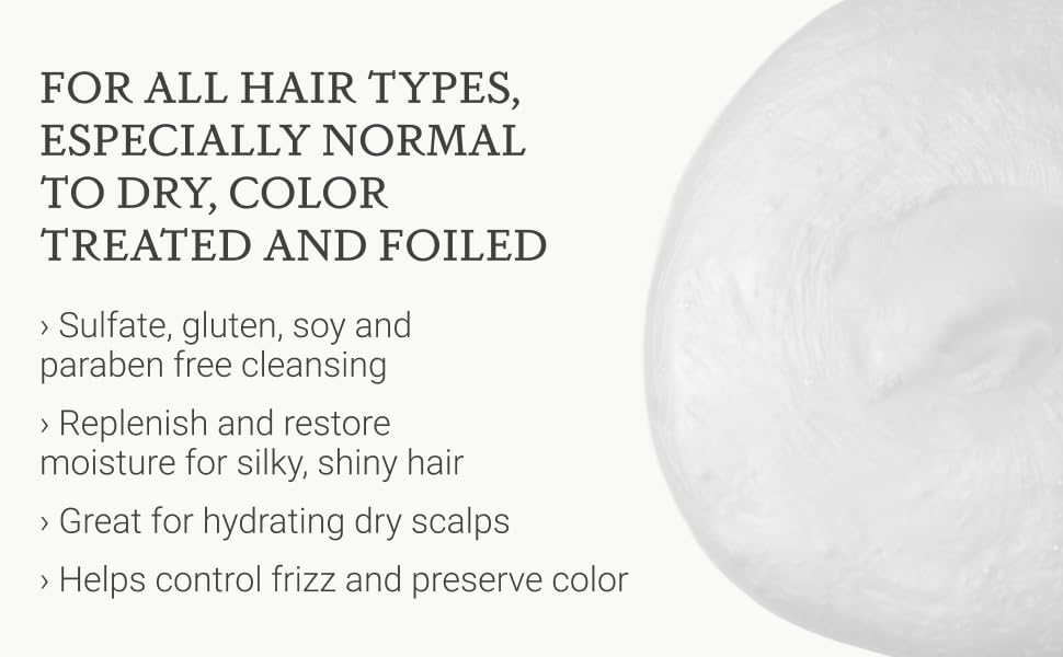 Loma conditioner creamy texture pour close-up highlighting hydrating consistency