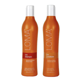 LOMA duo front packaging showing both 12 oz bottles and clear branding for easy identification