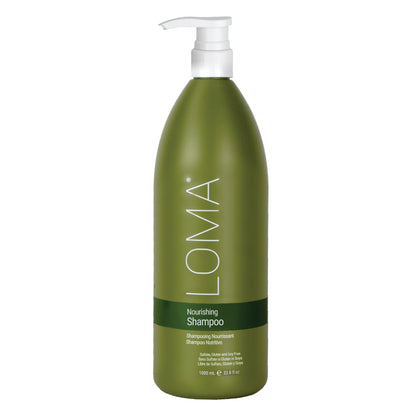 Loma front bottle 33 oz showing label and cranberry pear scent preserving hair