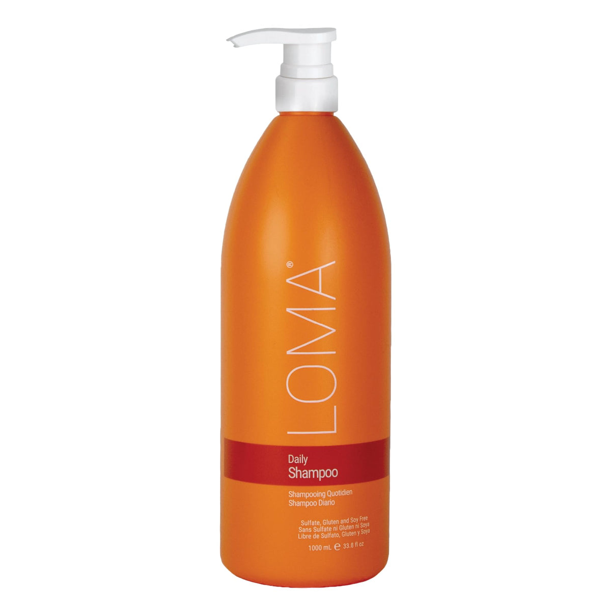 loma front bottle showing label and large liter size for savings
