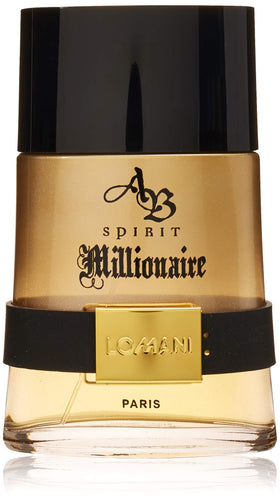 Lomani Ab Spirit Millionaire front packaging showing bottle and label, clear brand presentation