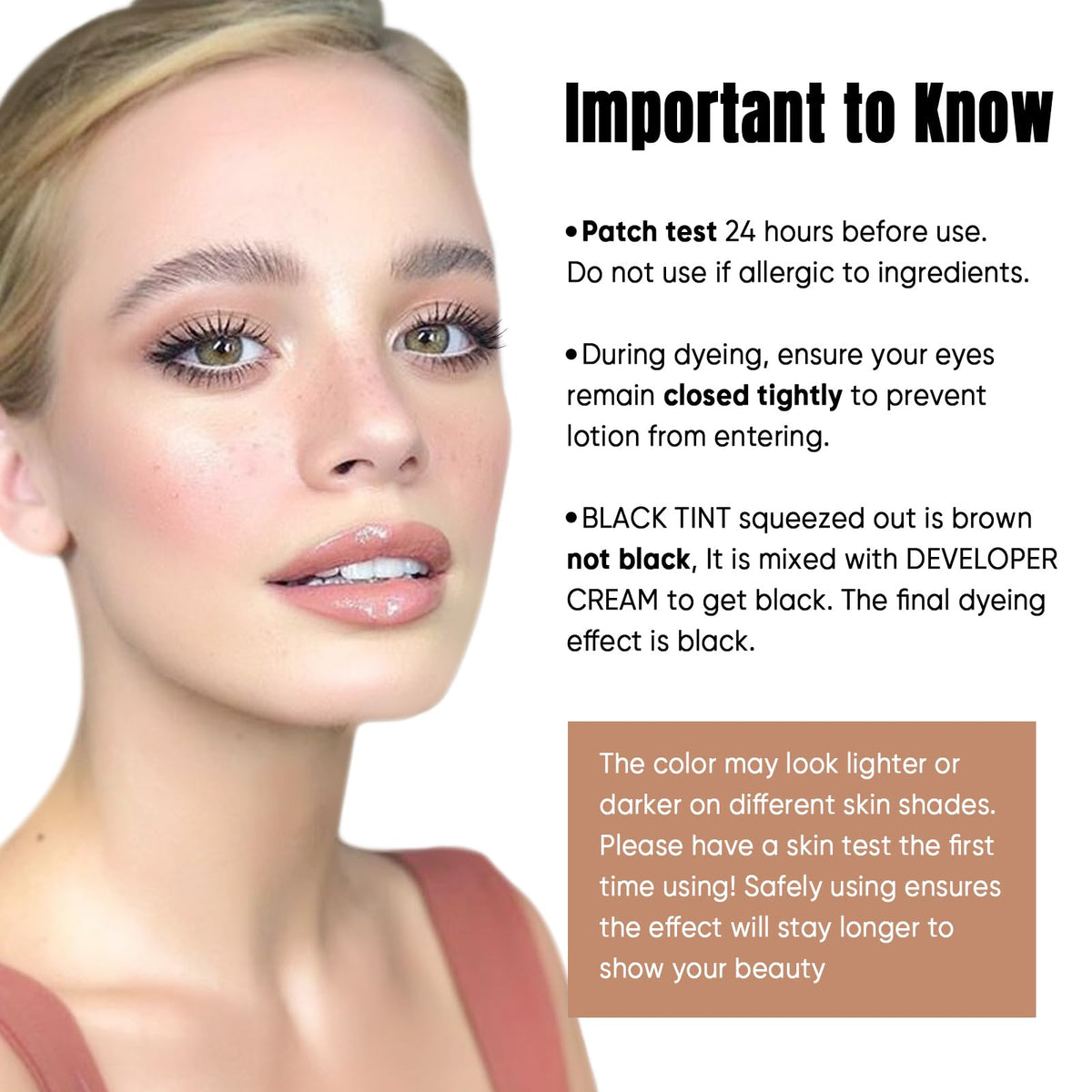 Lomansa tint cream close-up showing texture and easy-mix benefit