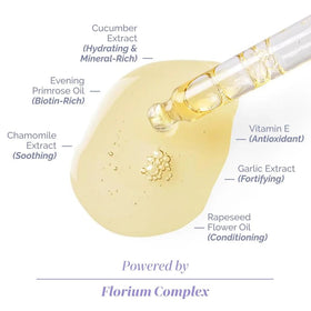 Bottle with open cap and brush showing LONDONTOWN pro-contour brush for precise control
