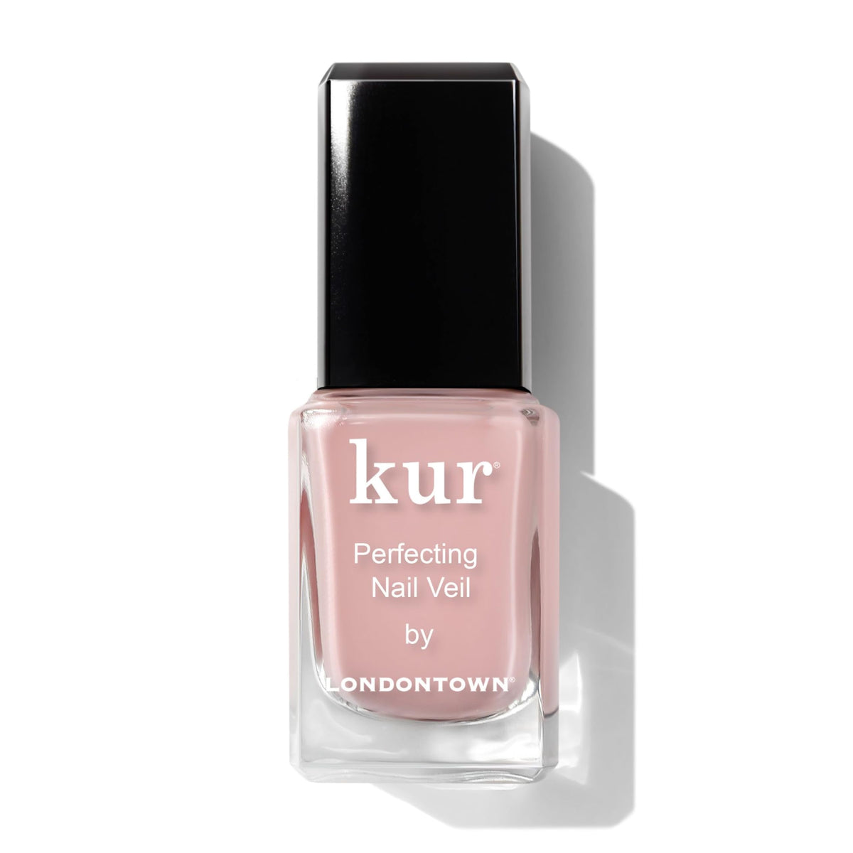 LONDONTOWN bottle front packaging showing Dusty Rose tint and branding benefit