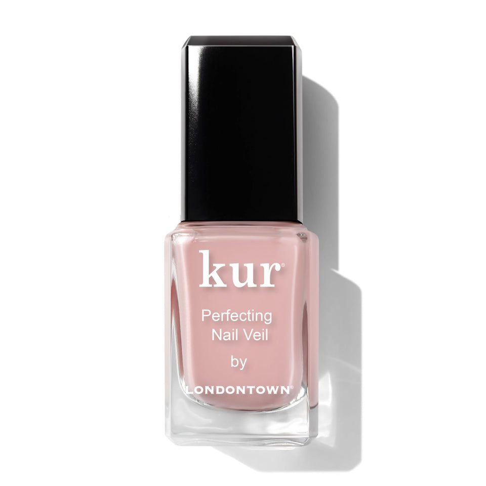 LONDONTOWN bottle front packaging showing Dusty Rose tint and branding benefit