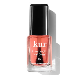 LONDONTOWN front packaging showing sleek bottle and glossy finish benefit