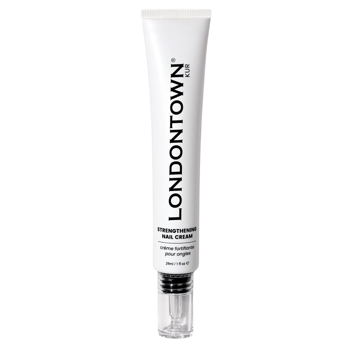 LONDONTOWN front packaging showing bottle and label, conveying professional nail repair