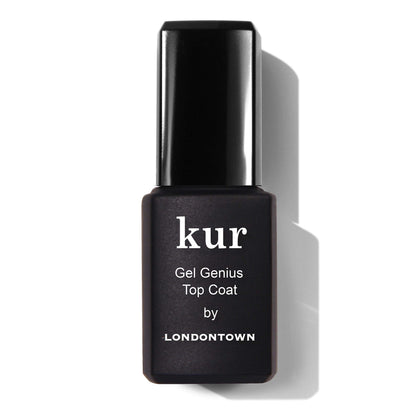 LONDONTOWN front bottle showing clear top coat and glossy benefit