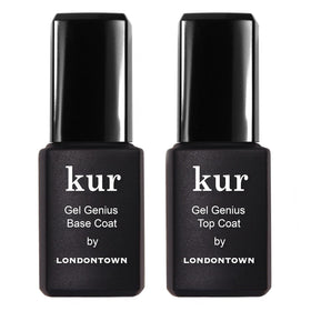 LONDONTOWN front packaging showing the base and top coats with clear benefit
