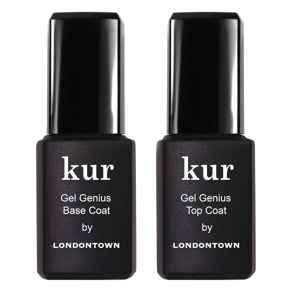 LONDONTOWN front packaging showing the base and top coats with clear benefit