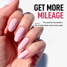 LONDONTOWN top coat glossy texture closeup showing high-shine benefit