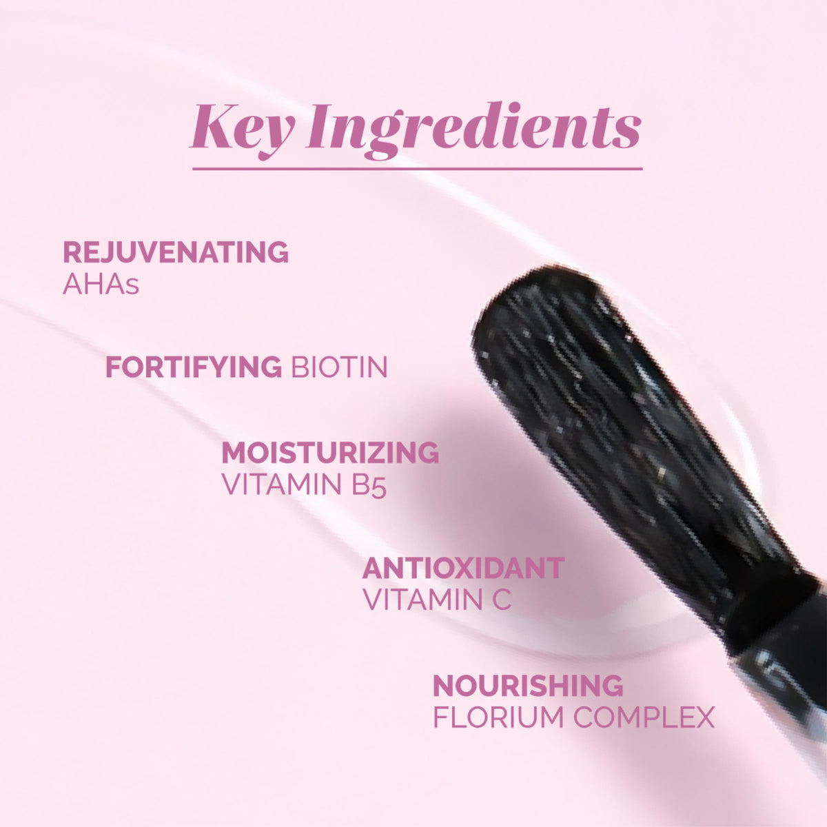LONDONTOWN brush and cap detail for precise application and even coverage benefit