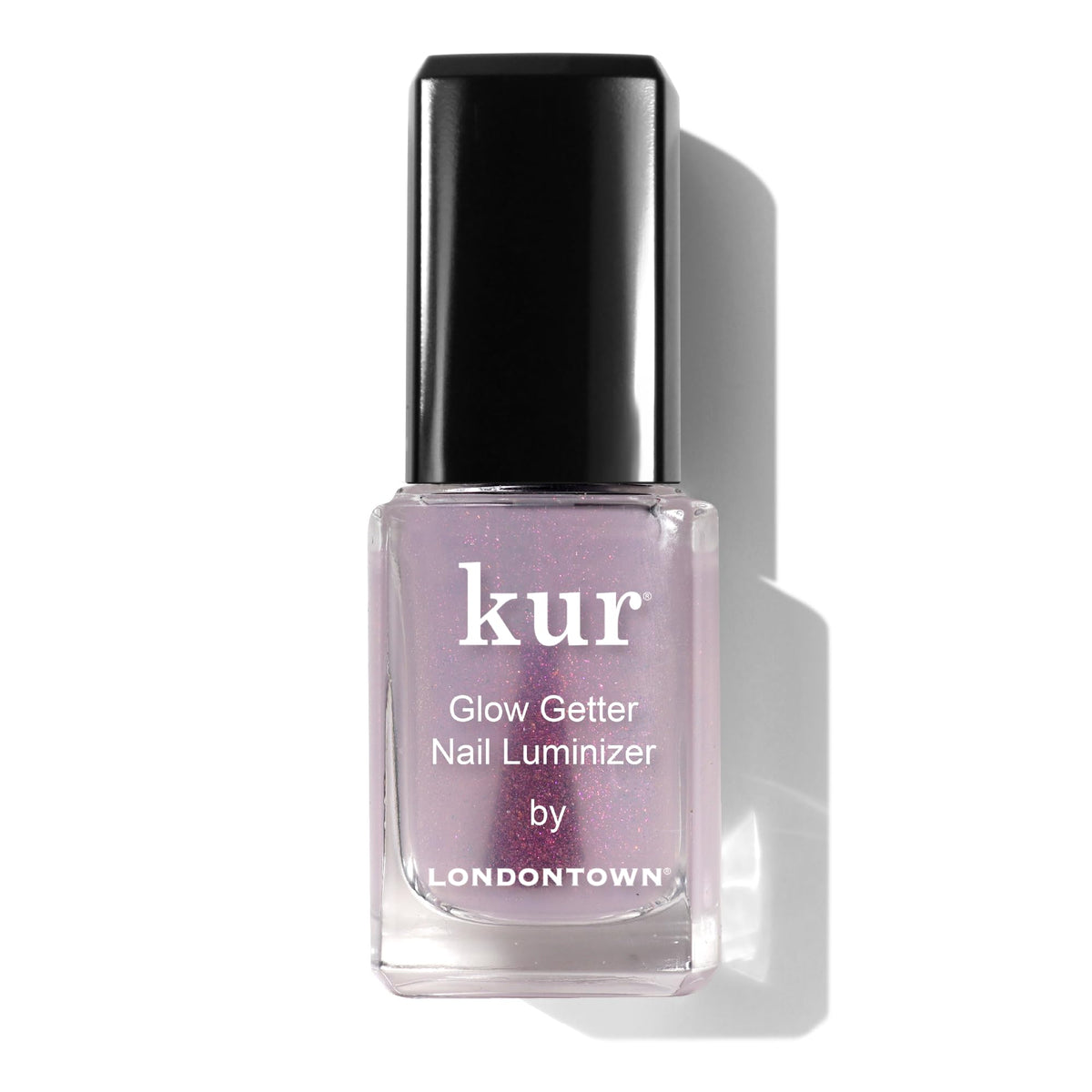LONDONTOWN front bottle view showing luminous sheer polish and benefit shine