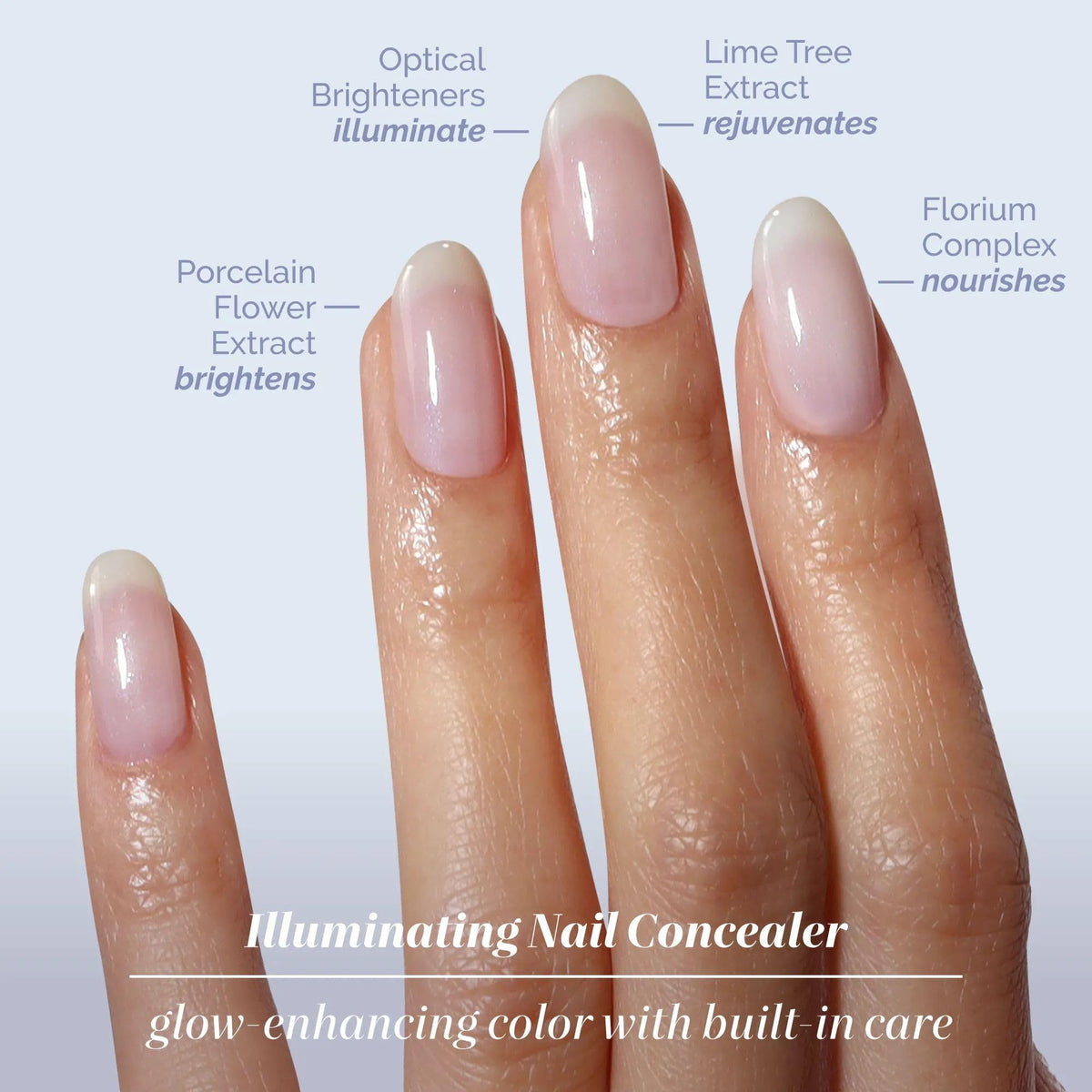 LONDONTOWN kur duo in use applying concealer and top coat for durability