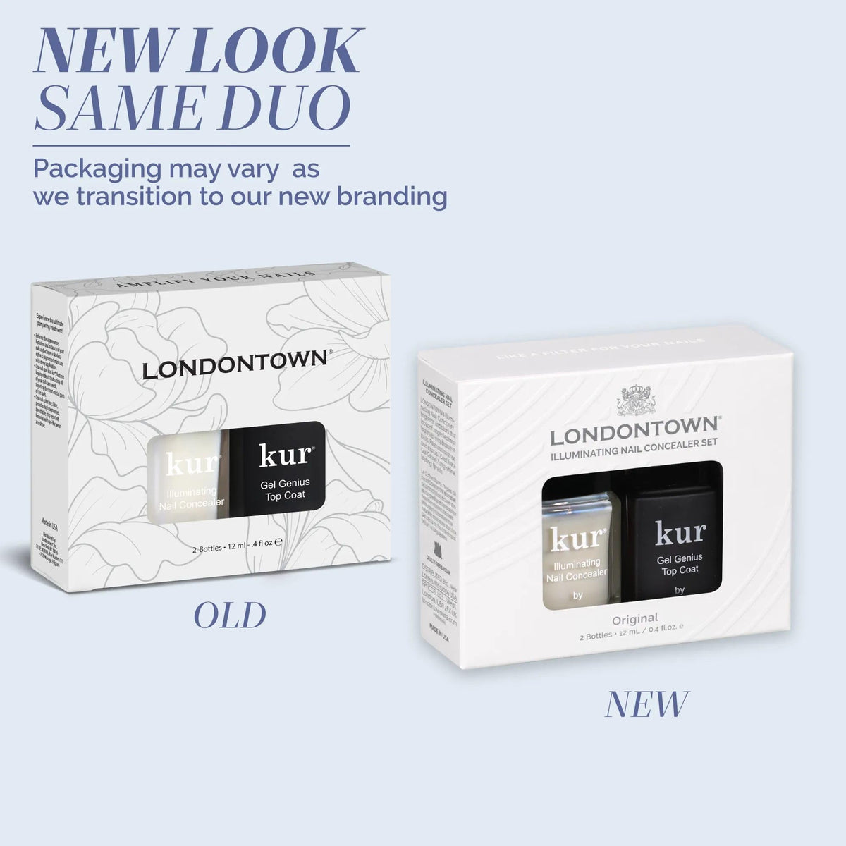 LONDONTOWN kur milky concealer brush close-up demonstrates smooth application