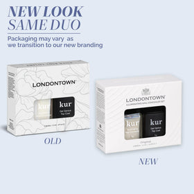 LONDONTOWN kur milky concealer brush close-up demonstrates smooth application