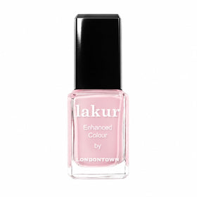 LONDONTOWN Lakur bottle front view showing color and glossy finish benefits