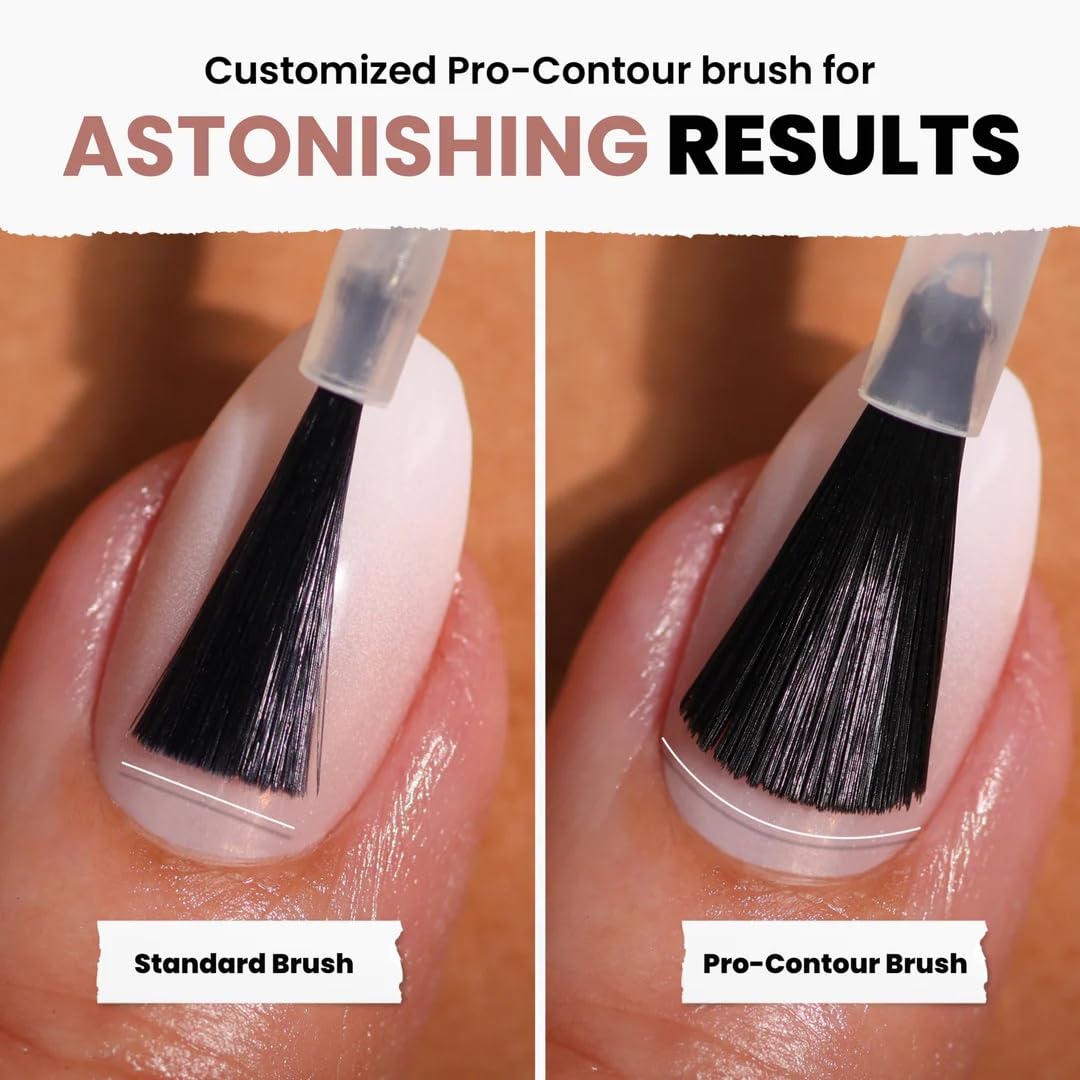 LONDONTOWN polish texture close-up demonstrating glossy finish