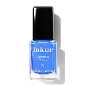 LONDONTOWN front bottle showing Poolside Dream blue and glossy finish