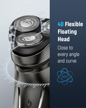 LONKEEN close-up of 4D rotary head showing precision and gentle glide