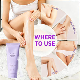 Loobexery application on bikini area, highlights safe precise hair removal