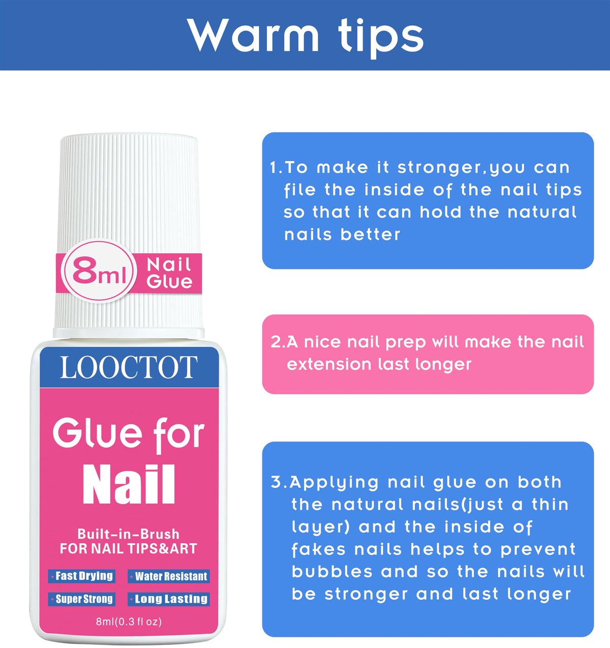 LOOCTOT tubes inside travel pouch ready for on-the-go touch-ups