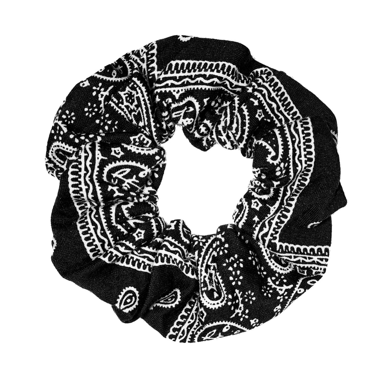 LOOKSEVEN scrunchies in gift-ready packaging, ideal present option