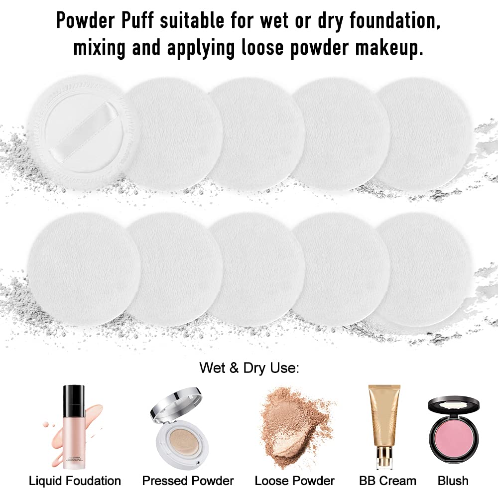 LOOKSEVEN close-up of cotton texture highlighting soft fibers for smoother application