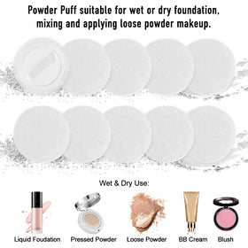 LOOKSEVEN close-up of cotton texture highlighting soft fibers for smoother application