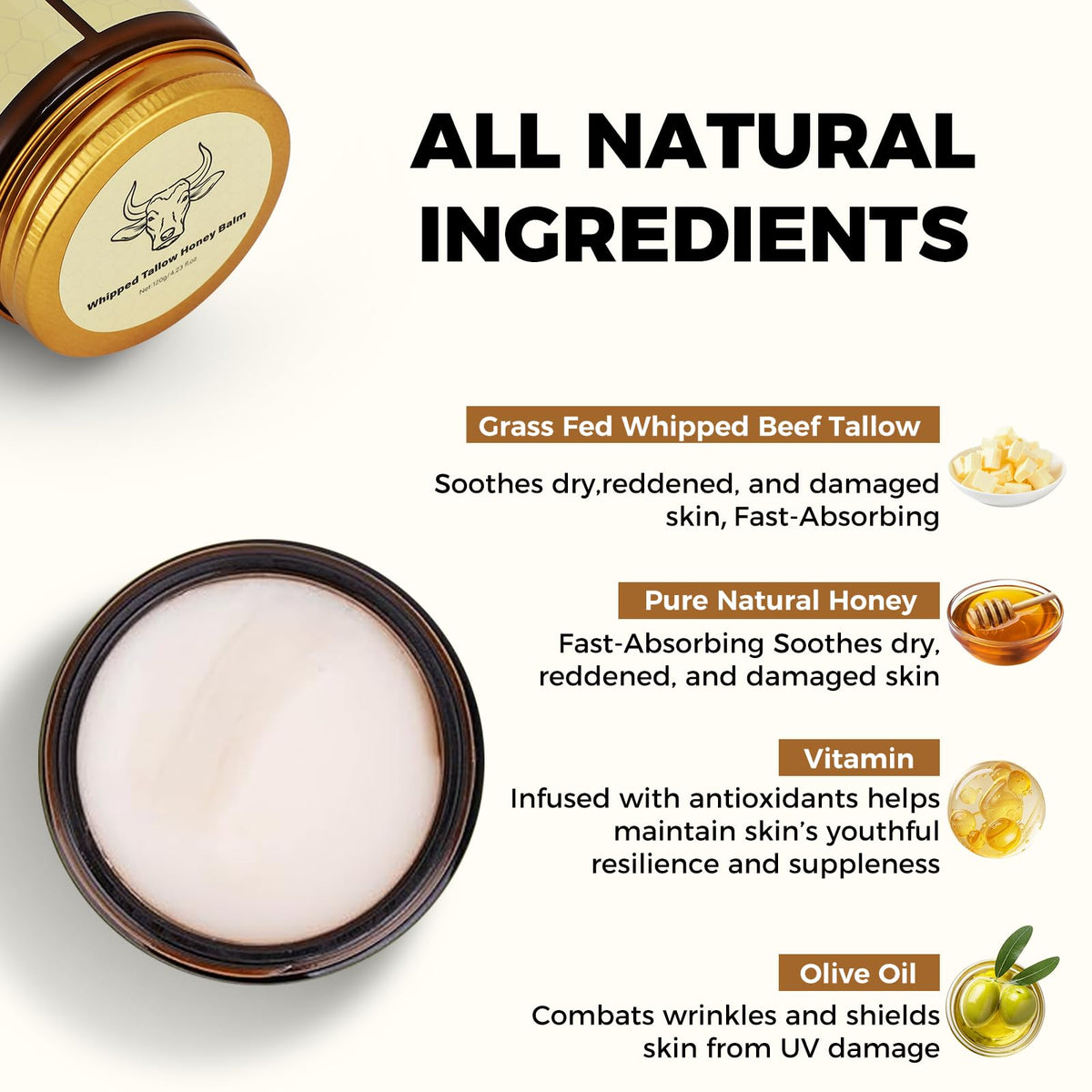 Lopeie whipped balm texture close-up showing creamy spreadability and fast melt-in