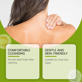 Loravey rich lather from foaming net delivering deeper cleansing