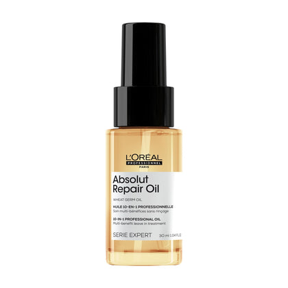 L'Oréal Professionnel Paris front packaging showing product and benefits