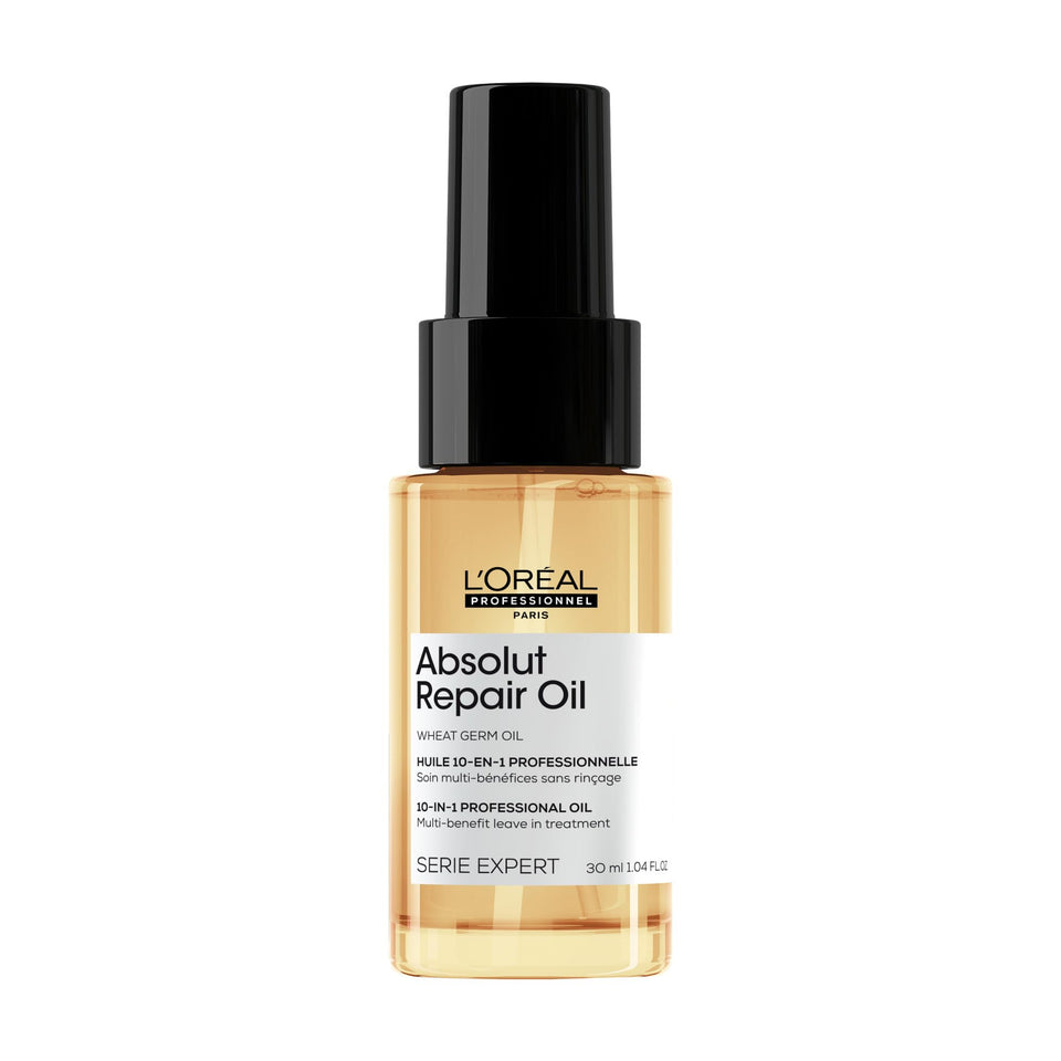 L'Oréal Professionnel Paris front packaging showing product and benefits