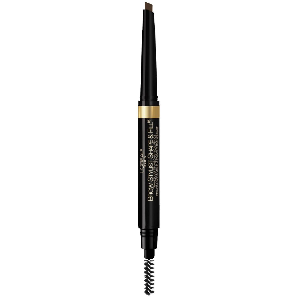 L'Oreal Paris pencil front view showing compact design and branding benefit convenience