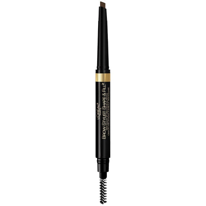 L'Oreal Paris pencil front view showing compact design and branding benefit convenience