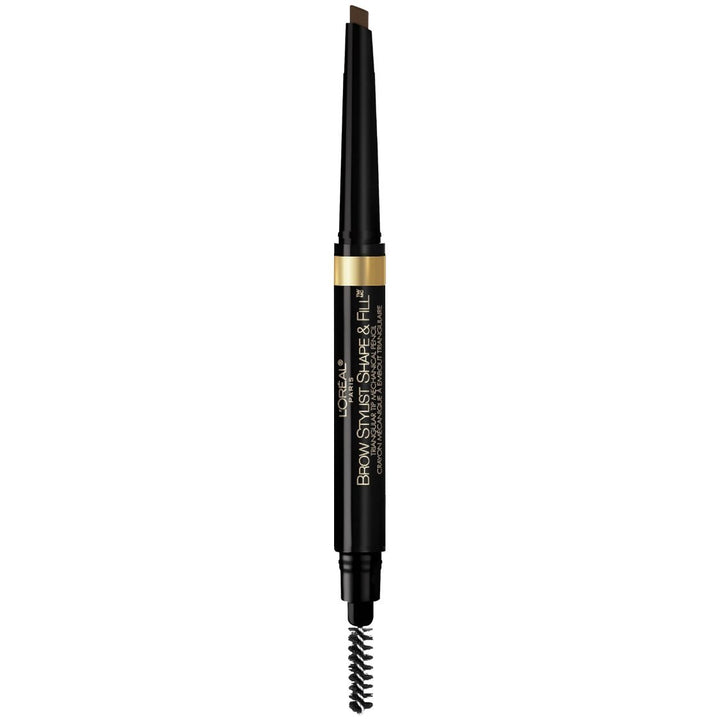L'Oreal Paris pencil front view showing compact design and branding benefit convenience