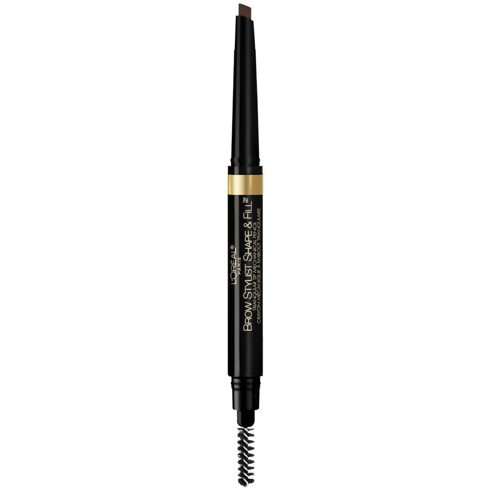 L'Oreal Paris pencil front view showing compact design and branding benefit convenience