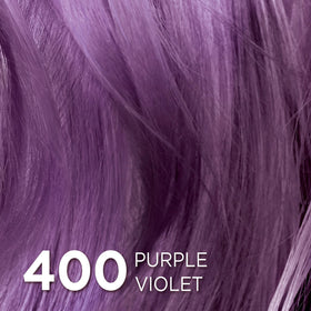 L'Oreal Colorista purple mask texture closeup showing creamy conditioning formula