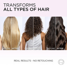 L'Oreal Paris shampoo and conditioner set showing paired routine for enhanced shine