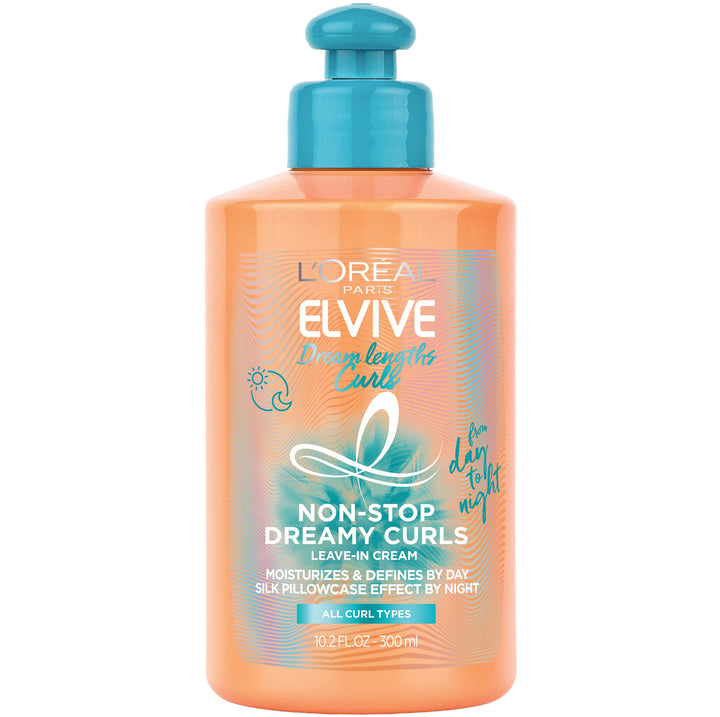 L'Oreal Paris bottle front view showing label and curl care branding benefits