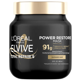 L'Oreal Paris Elvive front packaging showing product and benefit of repair