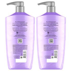 L'Oreal Paris styled hair after use showing bouncy hydrated shine