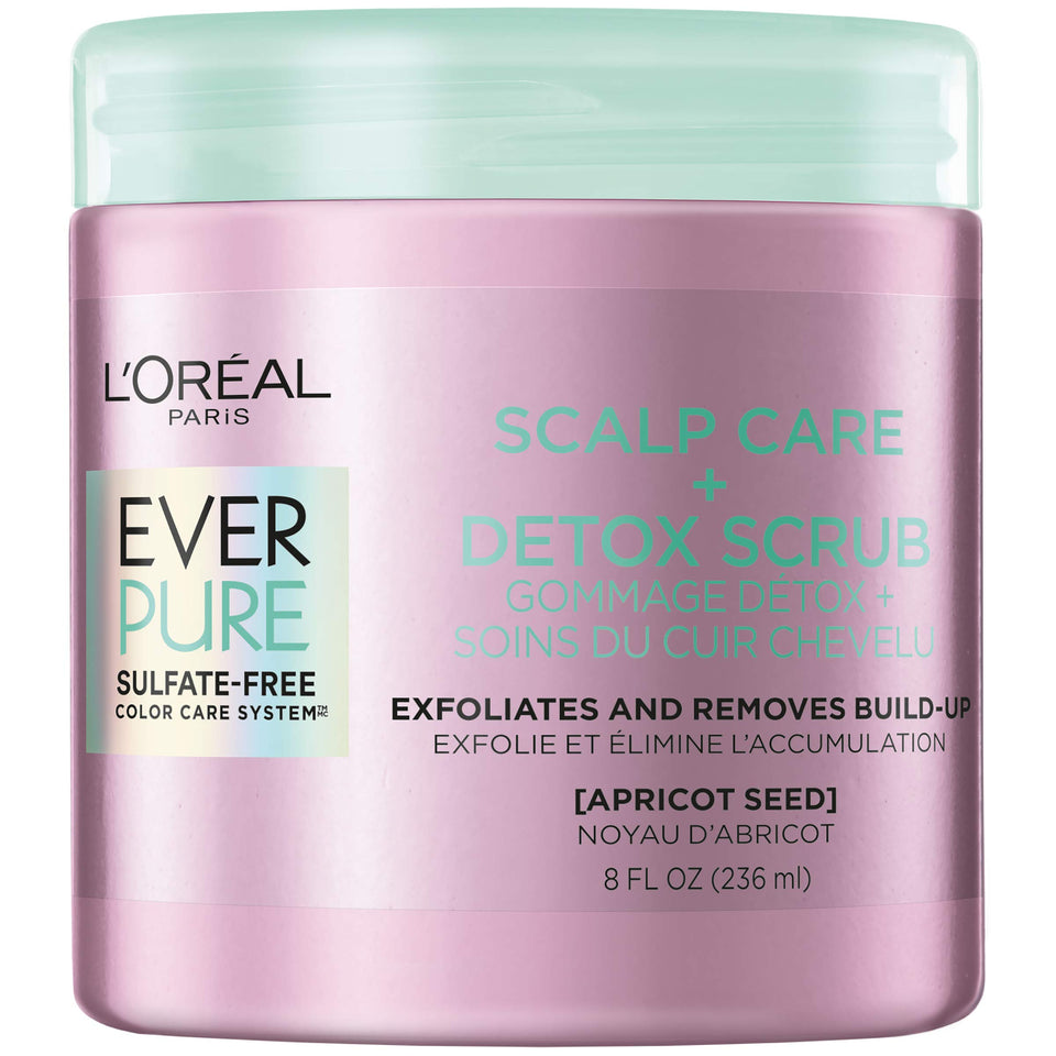 L'Oreal EverPure front packaging showing product benefits and size