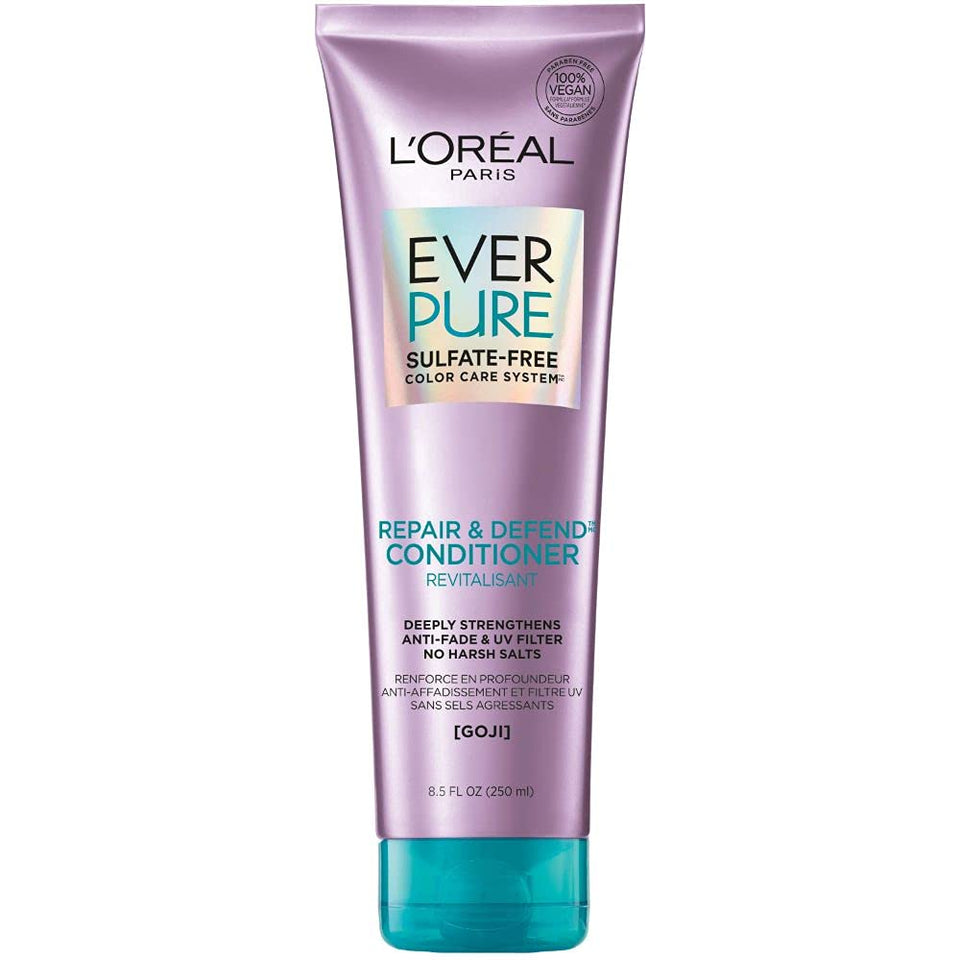 L'Oreal Paris bottle front packaging showing product and benefit