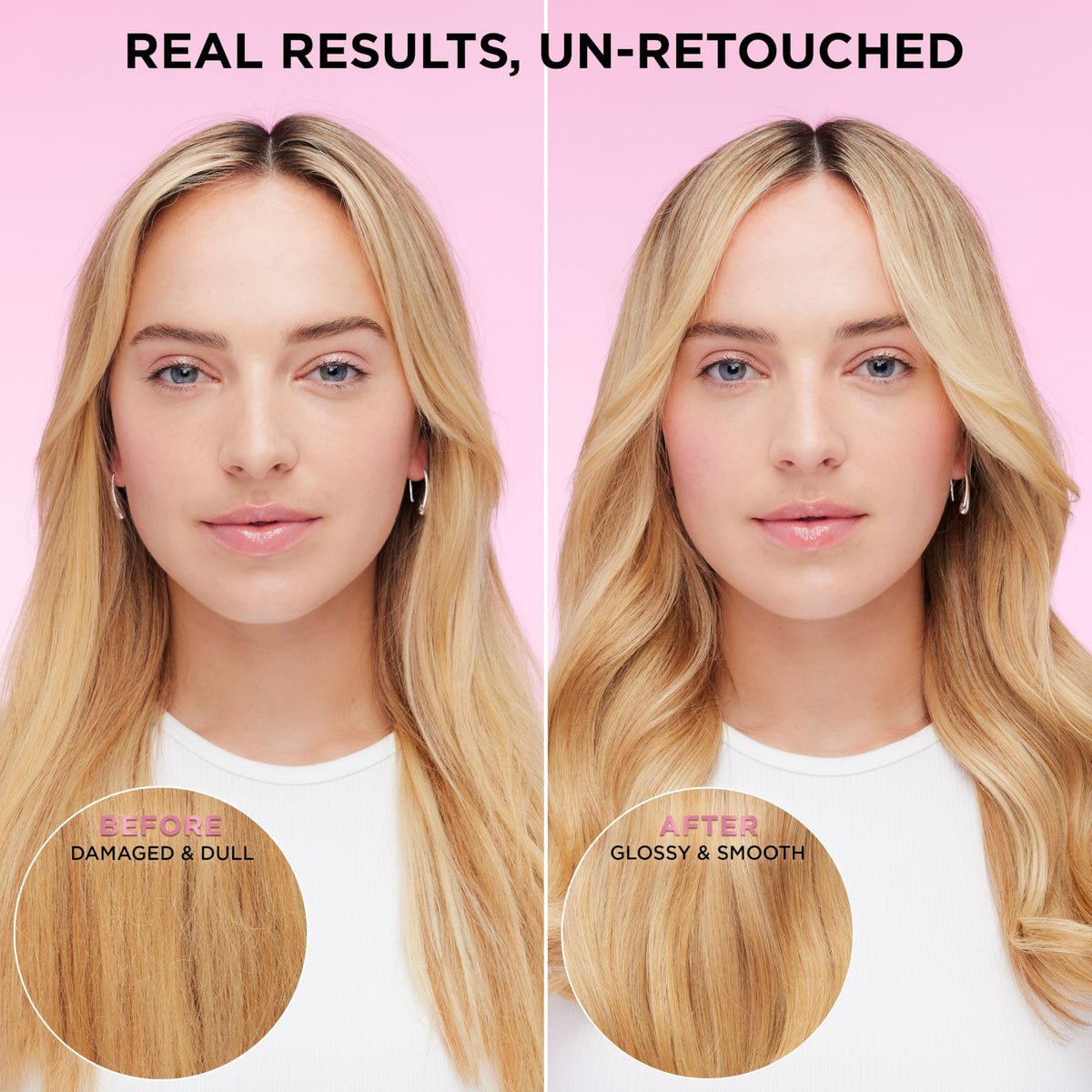 L'Oreal Paris product label close-up highlighting color-safe formulation